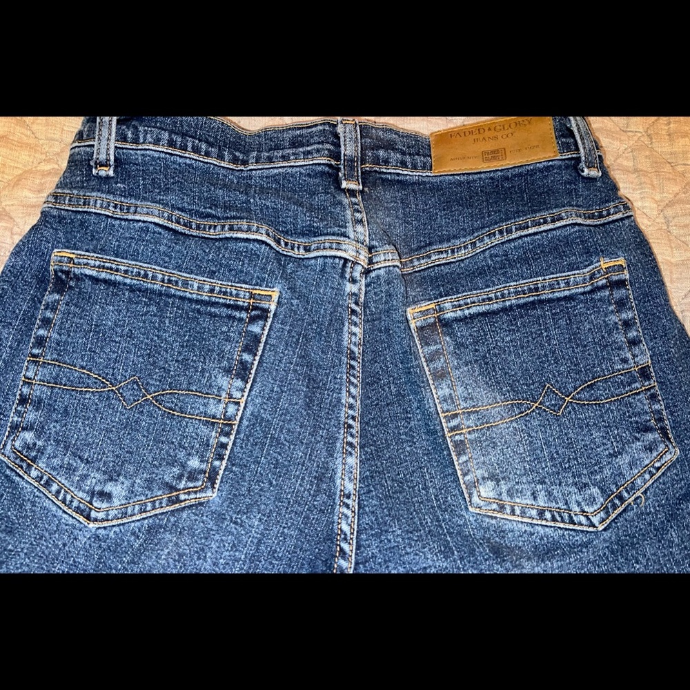 👖Faded Glory stretch blue jeans👖 - Picture 5 of 11